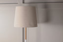 Floor lamp Lienz – soft Beige with relief surface