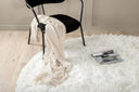 Teppich Elviana – Ø 200 cm in Beige aus Polyester