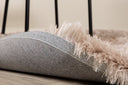 Teppich Elviana – Ø 200 cm in Beige aus Polyester