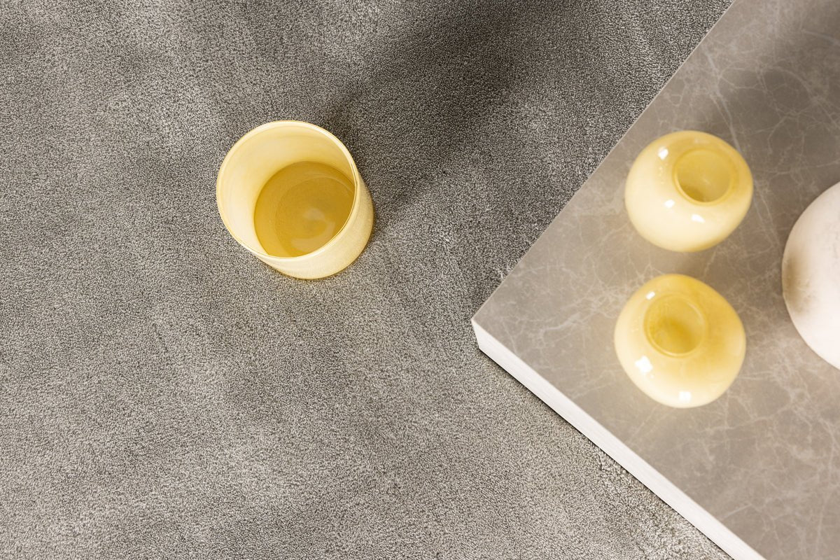 Teppich Selina – mit Glanzoptik aus Polyester & Vliesstoff