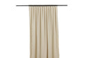 Gardinen-Set Verta – mit Mehrband-System in Beige & Moosgrün
