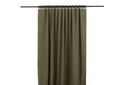 Gardinen-Set Verta – mit Mehrband-System in Beige & Moosgrün