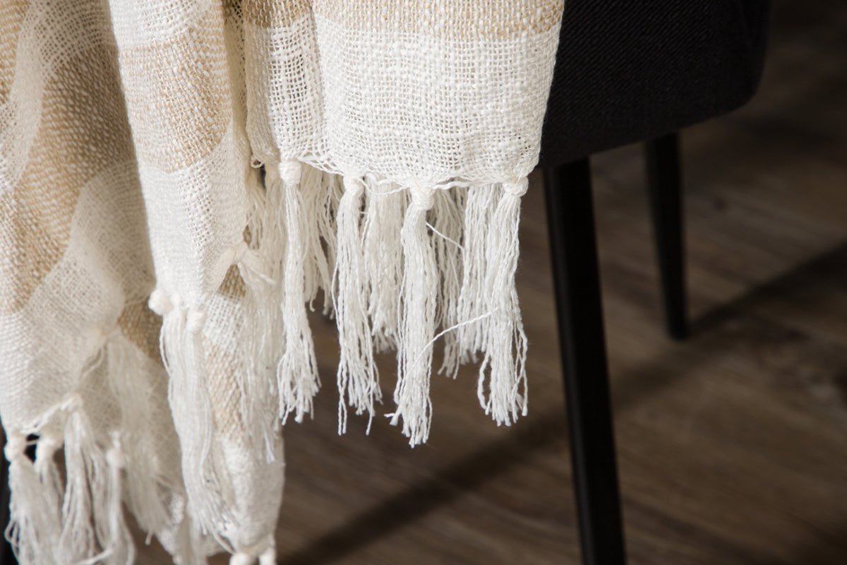 Bedspread "Cosima" – 170×130 cm with fringes