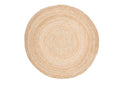 Teppich Palin – rund in Naturfarbe aus Jute