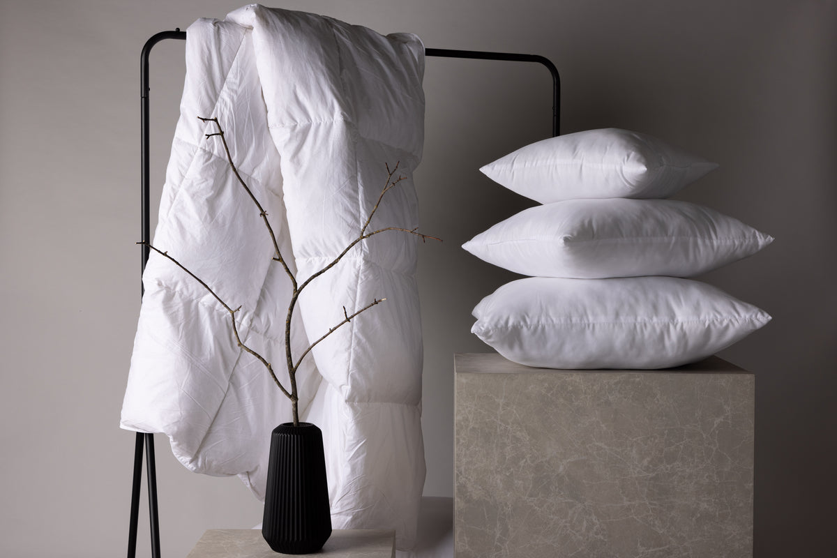 Premium duvet Astralis 200 × 150 cm – cotton & feather mix