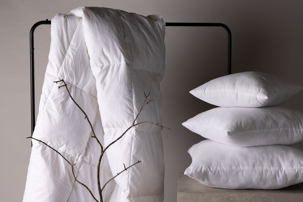 Premium duvet Astralis 200 × 150 cm – cotton & feather mix