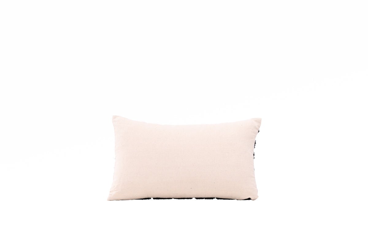 Pillowcase Luca - 50x30 cm with white-black pattern