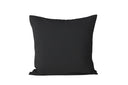 Kissenbezug Agatha - 50x50 cm in Schwarz, Grün und Dunkelbraun