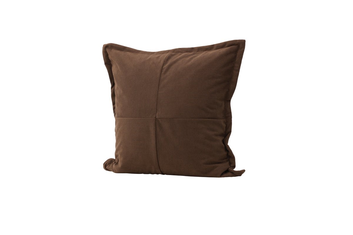 Cushion cover Budapest - 50x50 cm in Beige, dark green and Brown