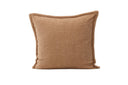 Kissenbezug Nature - 60x60 cm in Beige, Braun und Dunkelgrün