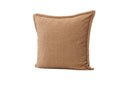 Kissenbezug Nature - 60x60 cm in Beige, Braun und Dunkelgrün