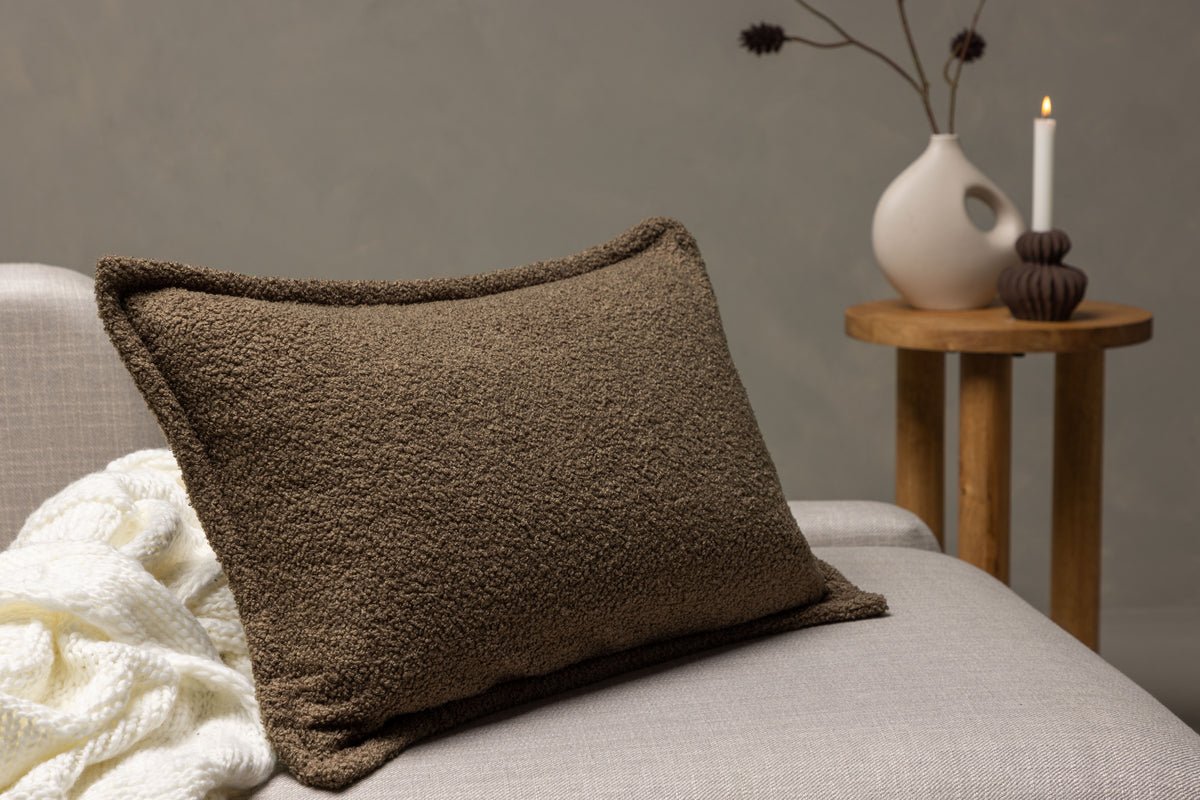 Pillowcase Earth - 60x40 cm in Beige and Brown