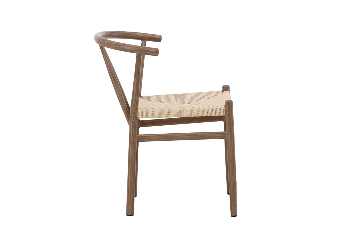 Chair Fliou II - In Black with uniformly colored seat surface