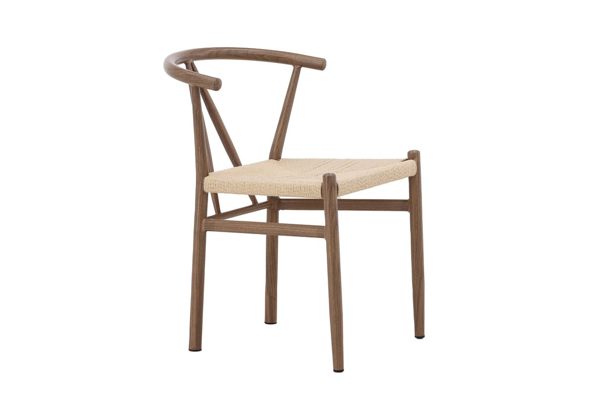 Chair Fliou II - In Black with uniformly colored seat surface