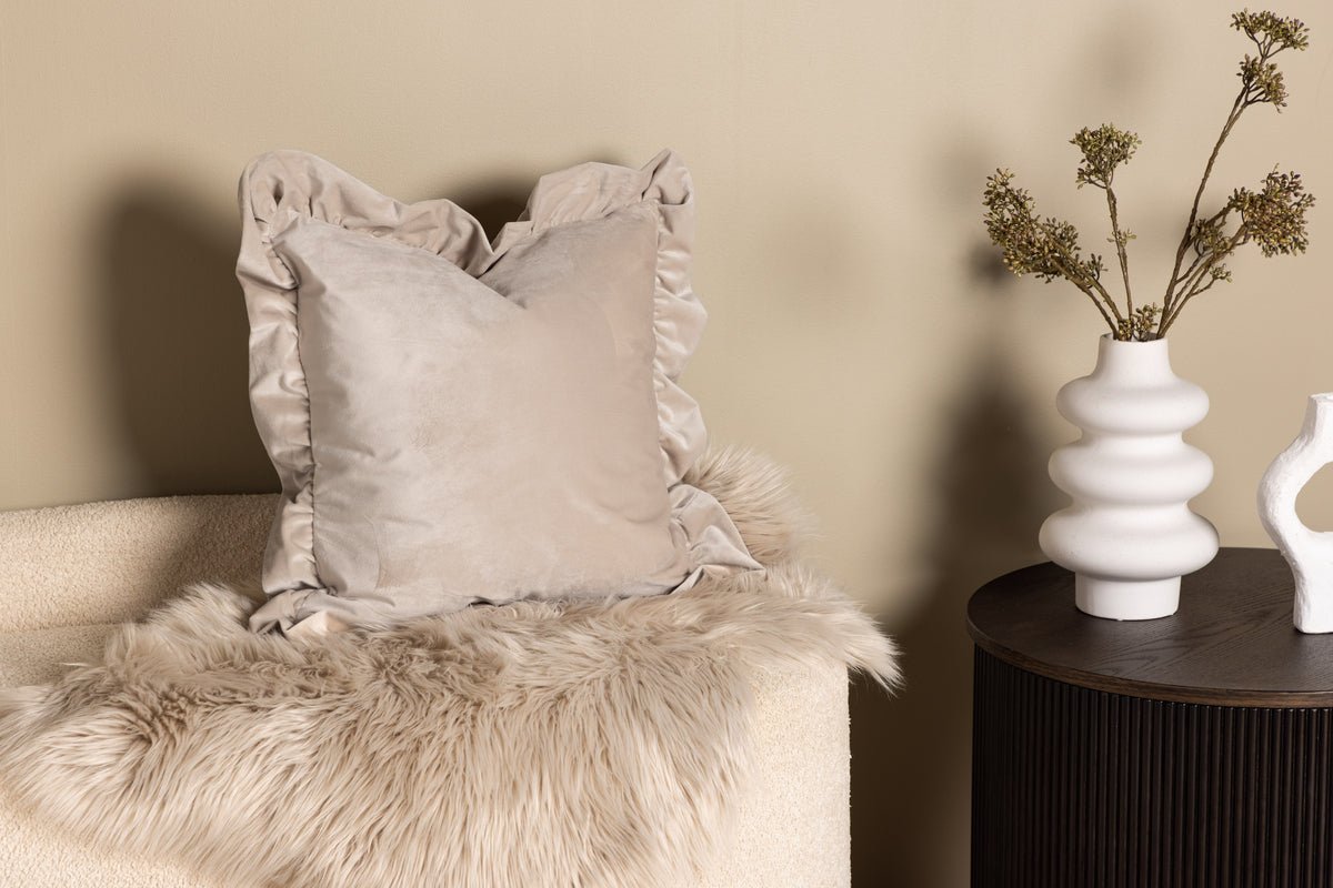 Cushion cover Essence - 50x50 cm in Beige, pink and White