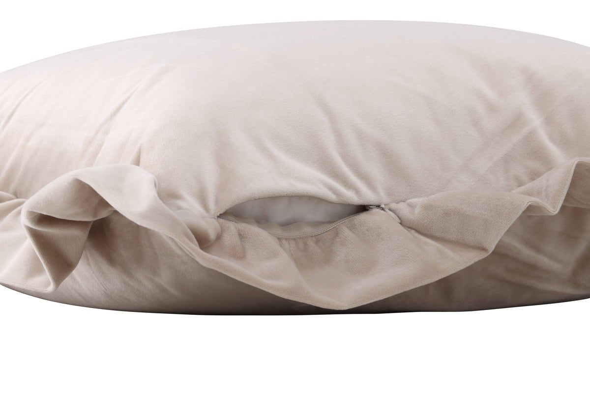 Cushion cover Essence - 50x50 cm in Beige, pink and White