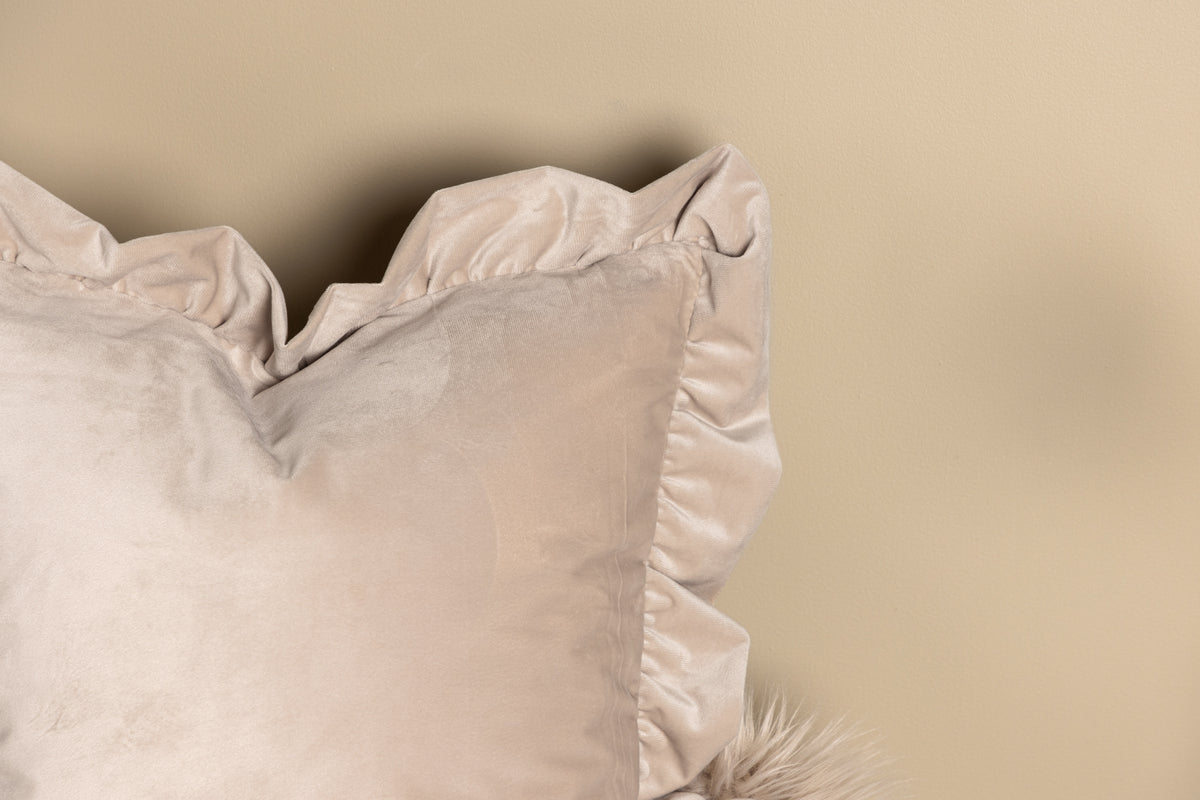 Cushion cover Essence - 50x50 cm in Beige, pink and White