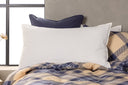 Kissenbezug Hygge - 50x90 cm in Braun, Beige und Weiß aus 100% Baumwolle