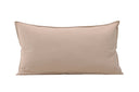 Kissenbezug Hygge - 50x90 cm in Braun, Beige und Weiß aus 100% Baumwolle