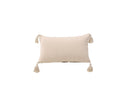 Cushion cover Vibe - 50x30 cm in White with colorful pattern
