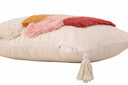 Cushion cover Vibe - 50x30 cm in White with colorful pattern