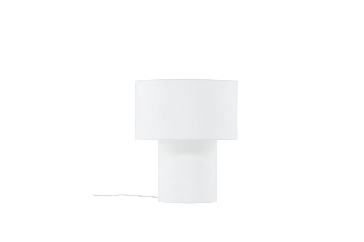 Table lamp "Gloria" – lamp base and lampshade made of fine linen fabric