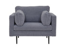 Armchair Pippi Longstocking - various colors and materials selectable