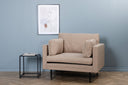 Armchair Pippi Longstocking - various colors and materials selectable