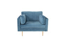 Armchair Pippi Longstocking - various colors and materials selectable