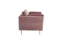 Armchair Pippi Longstocking - various colors and materials selectable