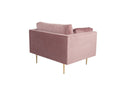Armchair Pippi Longstocking - various colors and materials selectable