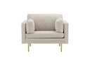 Armchair Pippi Longstocking - various colors and materials selectable