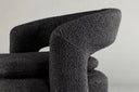 Designer Lounge Sessel Velina – moderner Bouclé-Sessel in vier Farben