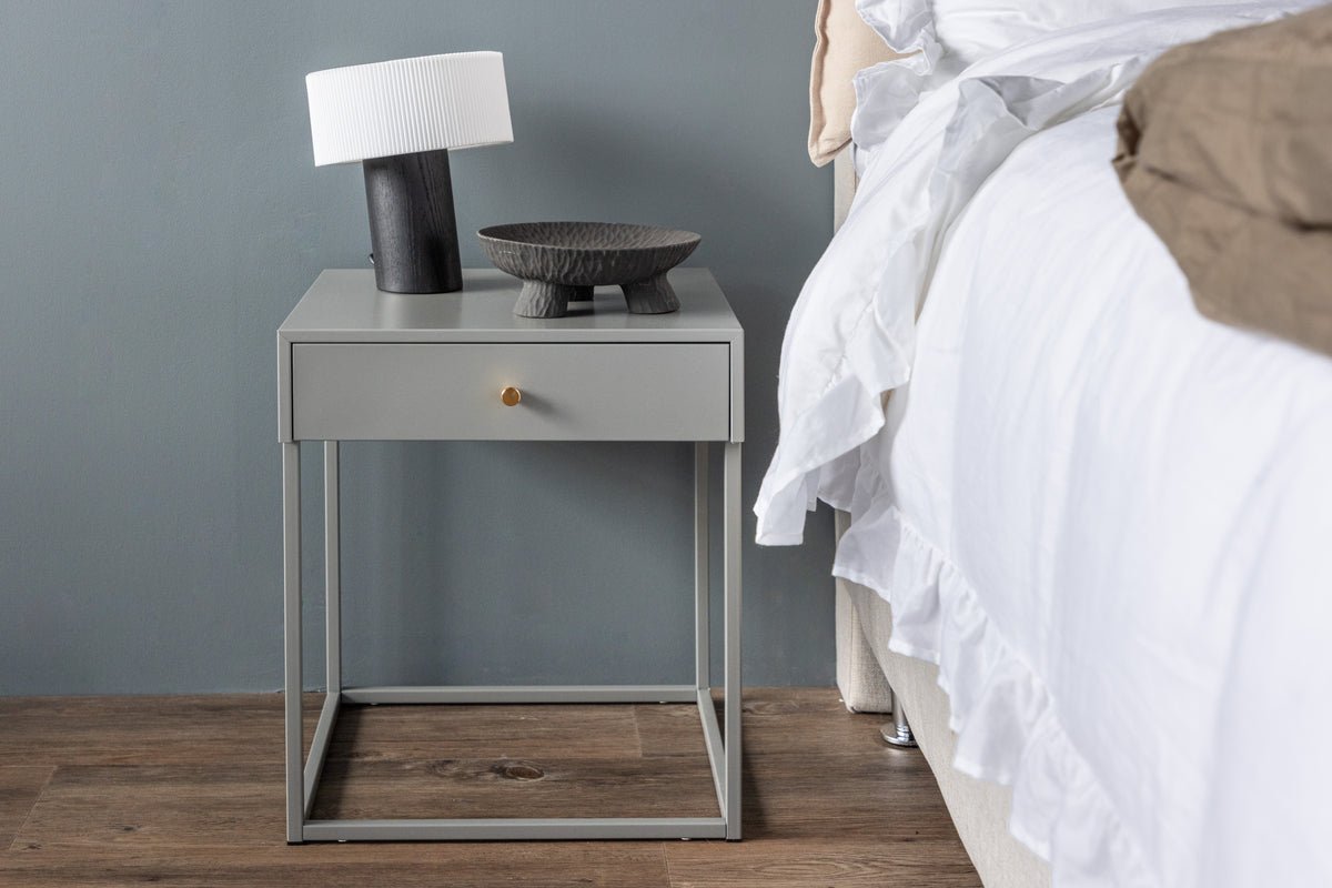 Side table Corin – in Light Gray