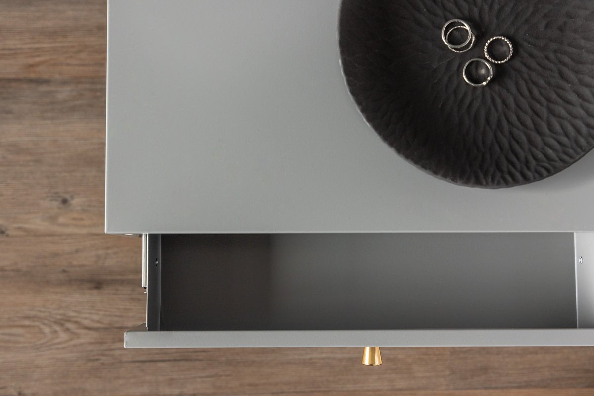 Side table Corin – in Light Gray