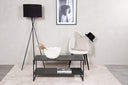 Coffee table/side table Viena – in three colors with storage surface