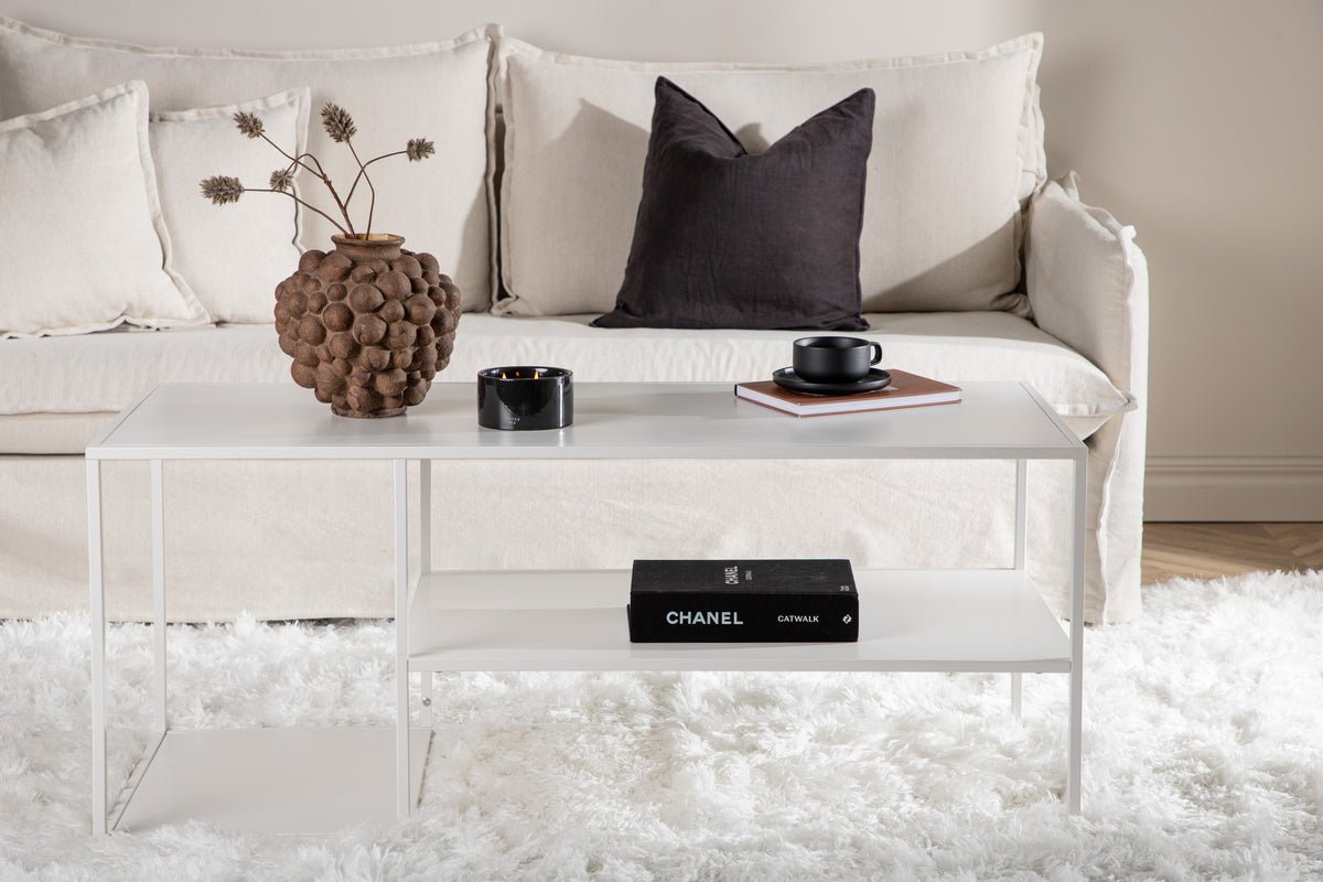 Coffee table/side table Nammos – in four colors with three storage surfaces