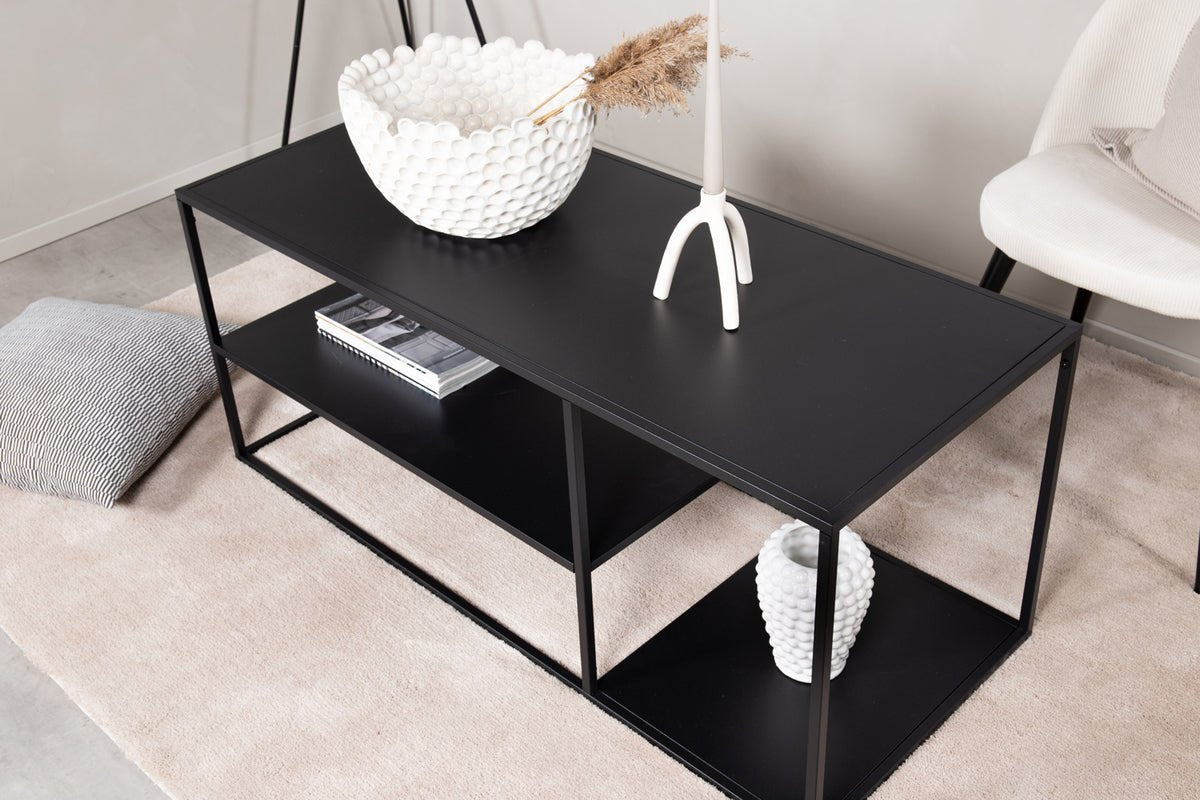 Coffee table/side table Nammos – in four colors with three storage surfaces