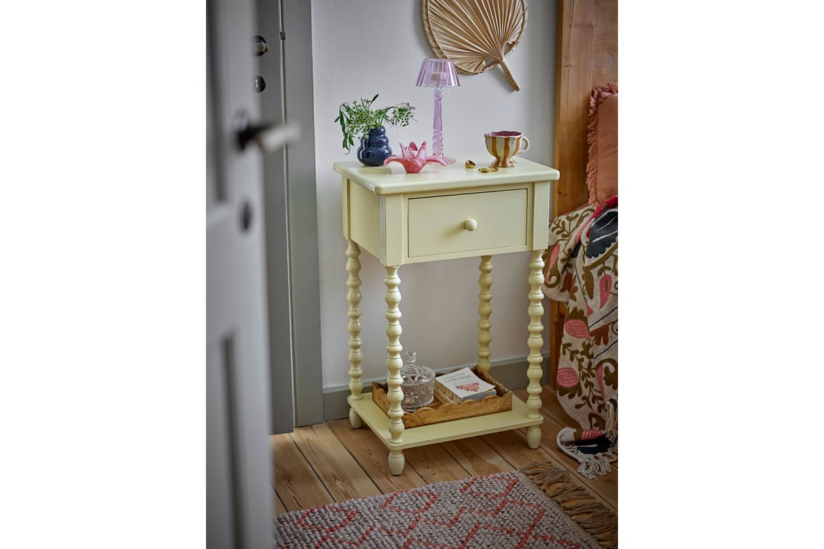 Vase Lulo - Blau, aus Steingut