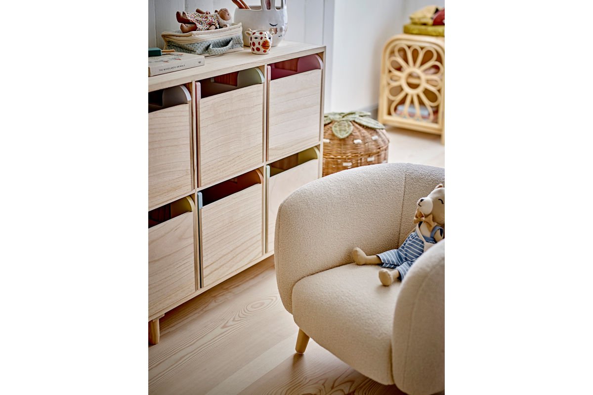 Vase Milly - Braun, aus Steingut