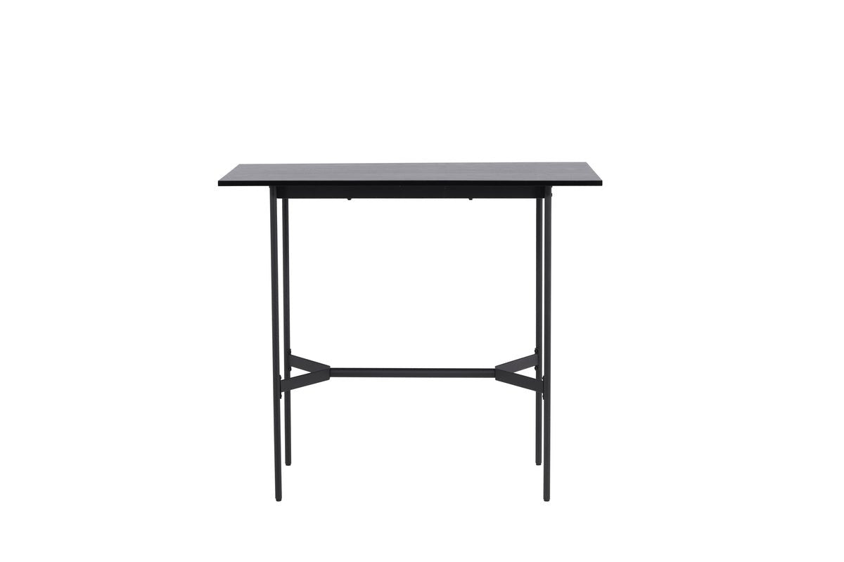 Dining table Maiko - with clean lines and black finish