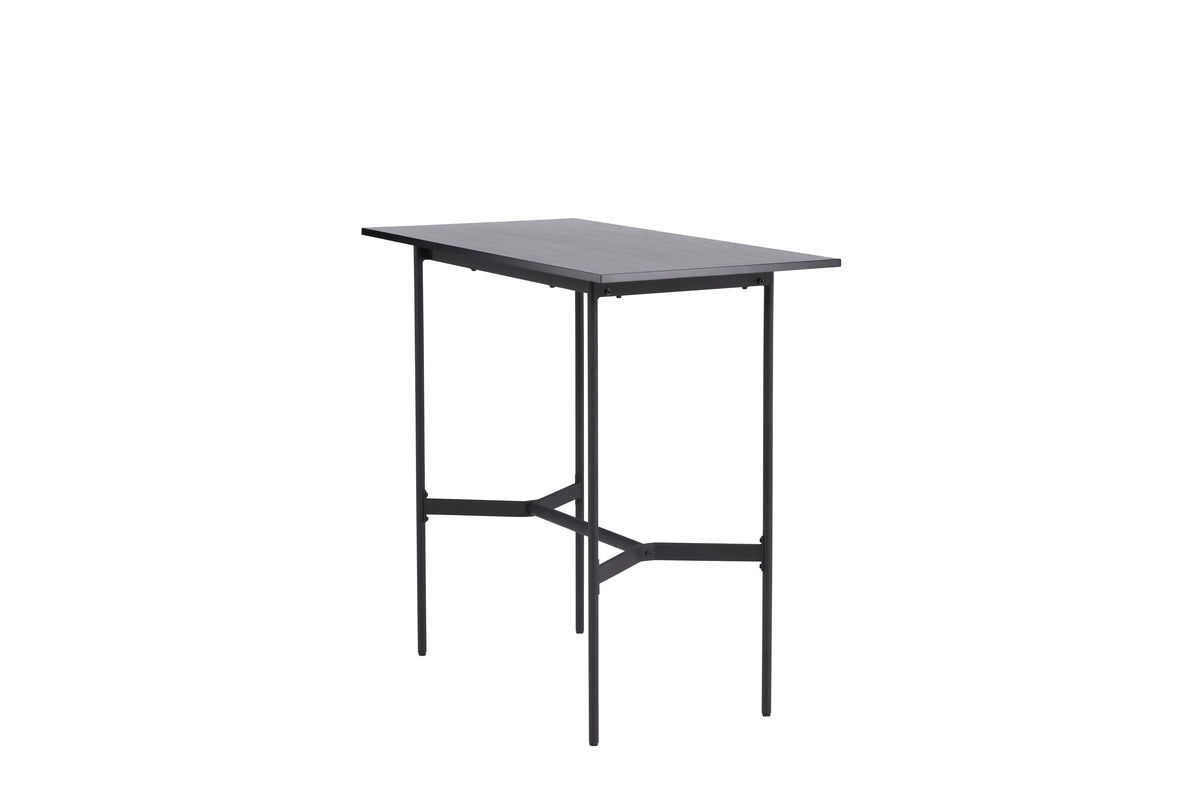 Dining table Maiko - with clean lines and black finish