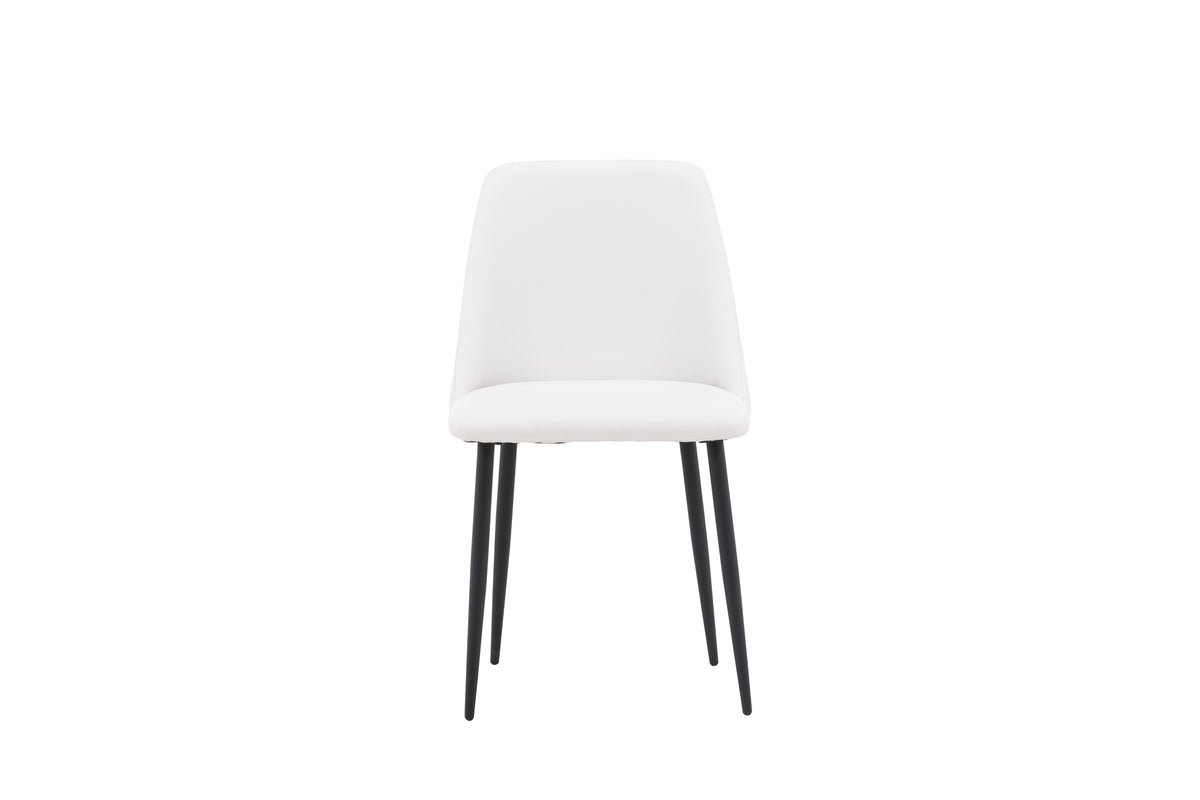 2-piece set - Chair Liora made of soft polyester velvet