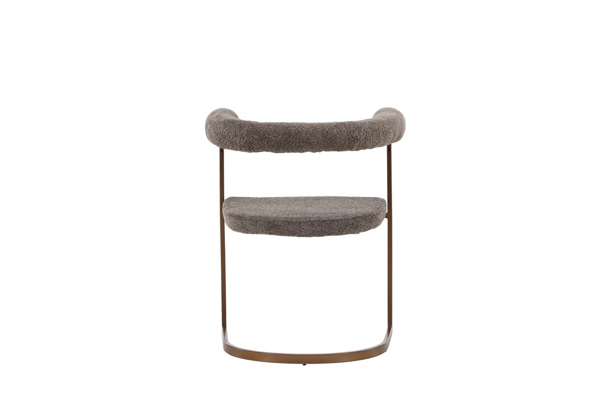 2-piece set - Chair Paje with soft bouclé upholstery