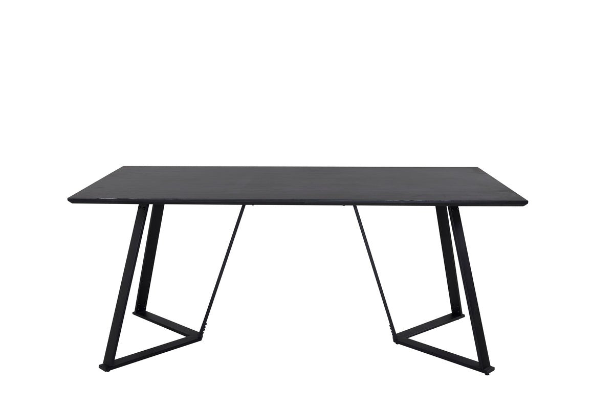 Dining table Waka - the decorative metal legs set a stylish accent