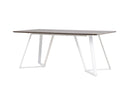 Dining table Waka - the decorative metal legs set a stylish accent