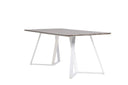 Dining table Waka - the decorative metal legs set a stylish accent