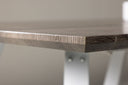 Dining table Waka - the decorative metal legs set a stylish accent