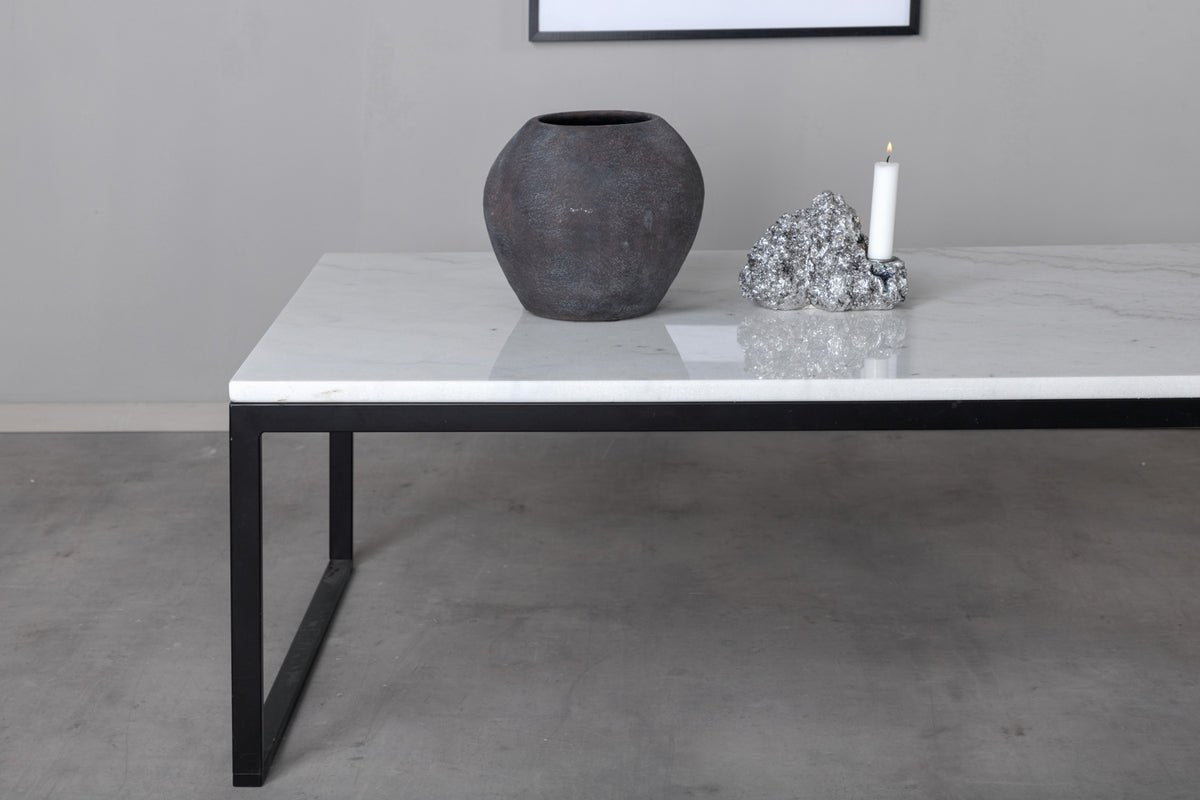 Coffee table Carola - with marble tabletop