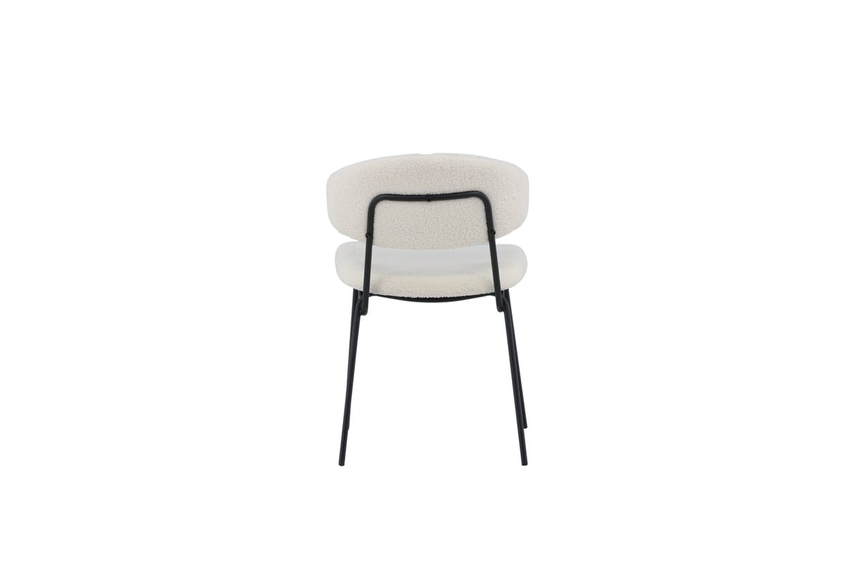 2-piece set - Antarctica chair with soft bouclé - fabric